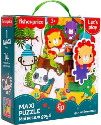 Пазли "Maксі пазли.  Мої веселі друзі" VT1711-10