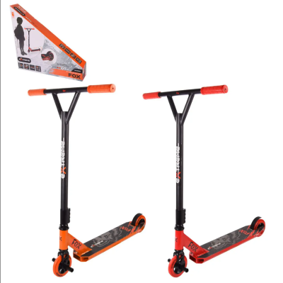 Самокат трюковий 2-х коліс. MIX Extreme Motion FOX, PU110 мм