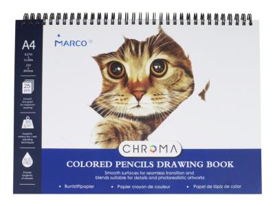 Альбом для малювання 25 аркушів  (А4) щільність 300 гр.