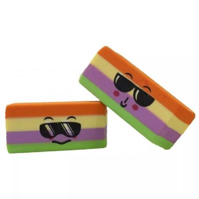 Гумка для стирання  різнокольорова, Stripes, асорті, 4972, CLASS (36/864)