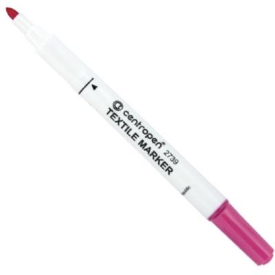 Маркер Textile 2739 2 мм розовый Centropen