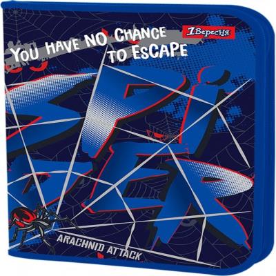 Папка для праці 1Вересня пласт. на блискавці FC "Spider"