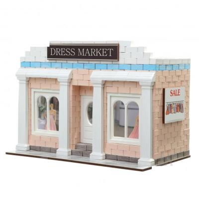 Іграшка-конструктор з міні-цеглинок "Салон одягу", артикул 71153