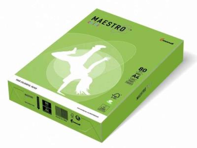 Папір Maestro Color Intensivе, A4, 80г/м2, 500 арк, МА42, зелений (1/5/200)