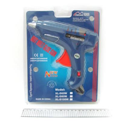 Пистолет клеєвий "Blue", европ.розет 100W, 1,1 см, 1 шт/этик., DSCN0108