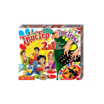 Гра напольна "Гранд Твистер 2в1 плюс Твистерок" TWTK