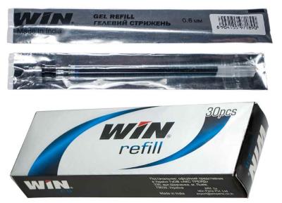 Стержень Win, гелевий, синій, 0.6 мм (30/150/5100)