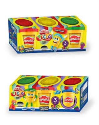 Набір креативної творчості "Тісто для ліплення "Master Do" 3 банки