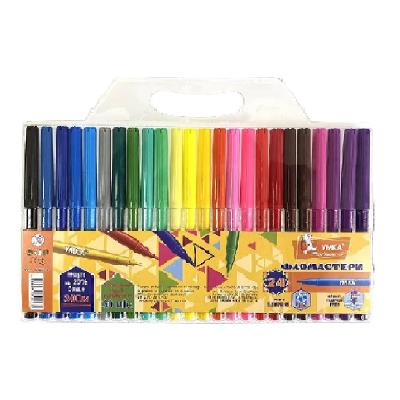 Фломастери "Колормікс", 24кол, діам.- 8.3мм, ФЛ52-3, УМКА