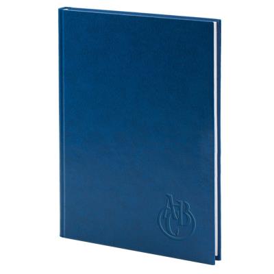 Алфавитная книга А5 (145х202), 112 л., линия, обкл.балладек, синий, 211 05С