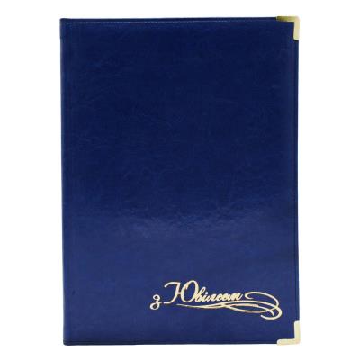 Папка вітальна ф.А-4, "SARIF" синя, "З Ювілеєм" ,"Brisk Office" ППВ-5 (1/10)