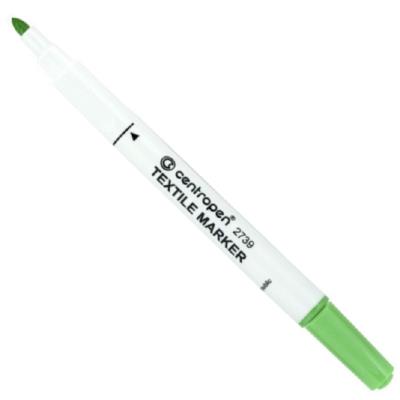 Маркер Textile 2739 2 мм желто-зеленый Centropen