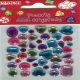 Перлини та стрази самоклеючі "Асорті : різнокольорове каміння" (1/50/250)