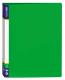 Папка пластиковая Economix 30702-04, А4, 4 кольца, зеленый