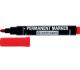 Маркер Permanent 2.5 мм, красный, круглый, 8566 (1/10/200/1000)