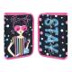 Пенал жесткий YES одинарный с двумя клапанами HP-04 Girls style