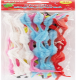 Синели фигурная пастель, цветная ассорти, 30 шт.