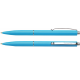 Ручка кулькова автомат. SCHNEIDER К15 0,7 мм. корпус блакитний, пише синім