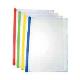Папка А5 Economix с планкой-прижимом 10 мм (2-65 листов), ассорти, E31261