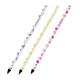 Олівець графітний з кристалом, білий корпус, 36шт, туба