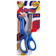 Ножиці дитячі, 13,3см, ергоном., 2х кол. прогум. ручки, з чохлом, синій, CLASS (30/360)