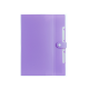 Папка на 6 відділень на кнопці з розширенням A4, лавандова, О35520