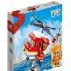 Конструктор "Пожарные" (306 элм.) Вертолет / Banbao