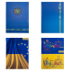 Книга обліку Українська символіка, 96 аркушів, клітинка, офсет (тверда ламінована обкладинка), А4, ВМ.2400-38