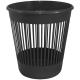 Корзина для паперу, 10 л, чорна, D4018-01 (1/25)