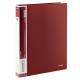 Папка на 4-х кольцах, 35 мм, бордовая, 1208-04-A (1/60/120)