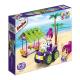 Конструкторт "Модний пляж" (108 елм.) Квадроцикл та альтанка /  BanBao