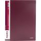Дисплей-книга 30 файлів, бордова, 1030-04-A