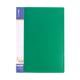 Папка А4 с прижимом Economix CLIP B Light, зеленая