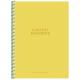 Блокнот для записів, спiраль, А6/80арк., у клітинку, білий блок, 60г/м2, картон, виб.УФ-лак, Student