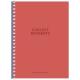 Блокнот для записів, спiраль, А6/80арк., у клітинку, білий блок, 60г/м2, картон, виб.УФ-лак, Student