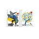 Блокнот А5, 80 арк., лаковка, пружина збоку "Патріотичні"
